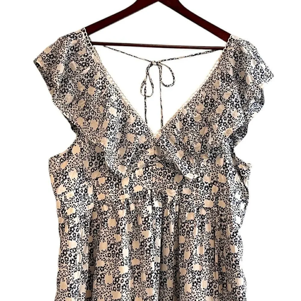 Anthropologie neck plunge